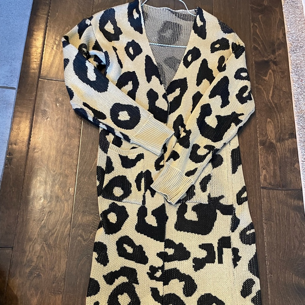 Cardigan and coat bundle